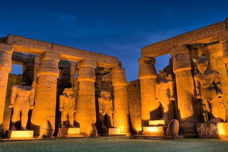 Sound and Light show at Karnak Temple in Luxor