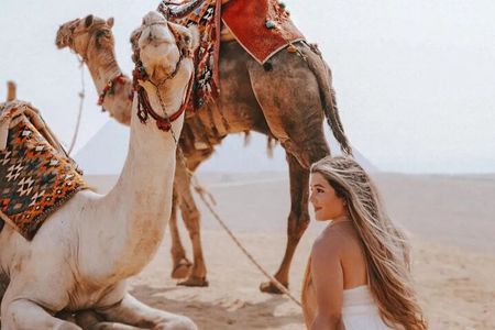 Full Day Tour Giza Pyramids, Sphinx and Egyptian Museum &Felucca 
