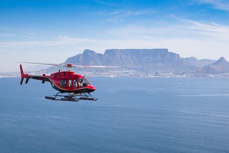 Cape Peninsula Helicopter Private Tour with Stellenbosch Wine Tasting & Lunch 