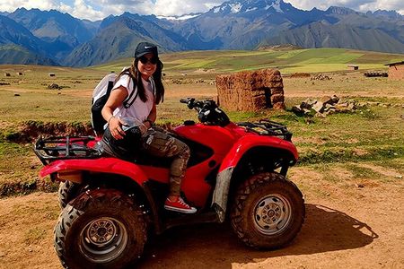 Moray Saltmines ATV (Cuatrimotos) and zipline half day 