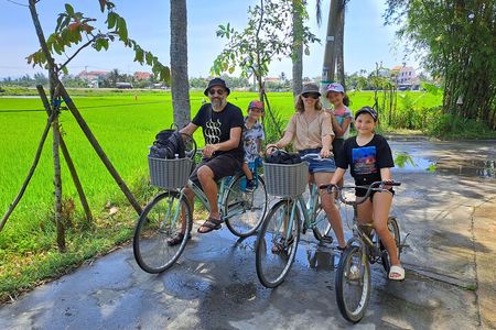 Private Hoi An Countryside: Biking, Basket boat, buffalo, foods