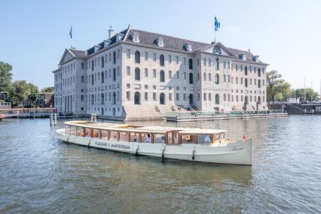 Amsterdam Canal Cruise in Classic Salon Boat With Drinks and Cheese
