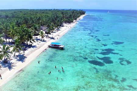 Saona Island Day trip with lunch and transport included.