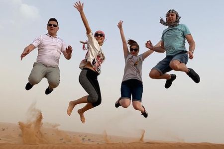 Premium Evening Desert Safari, Quad Bike, Camel & VIP BBQ Dinner 