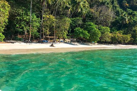 Day Tour to Playa Fantasia on Sealounge Catamaran