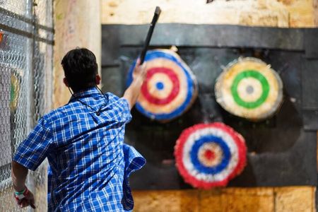 Axe Throwing Las Vegas Fremont Street