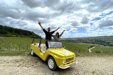 Grands Crus tour in e-Mehari and Chablis tasting