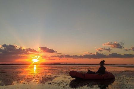 Massaciuccoli Lake: kayak tour with aperitif