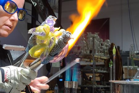 Private 4 Hours Glassblowing Class 101 Fire Glass 