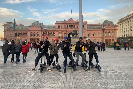 Tour Buenos Aires in one day on Electric Scooters