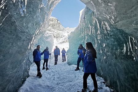 Mt Cook Small Group Tour & Heli Hike Combo from Queenstown 