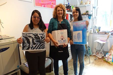 Risography Printing Art Class in Munich to make your own Art
