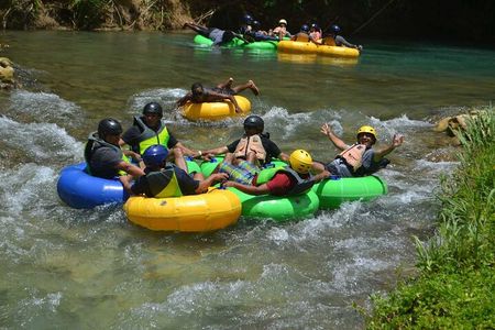 River Rapids Waterfalls Tubing and Beach Adventure