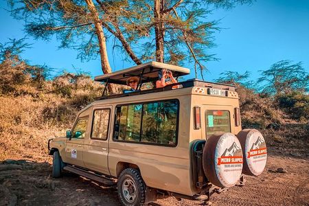 5 Days Camping Tarangire, Serengeti & Ngorongoro crater & Visiting Maasai