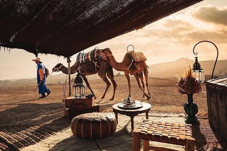 Casablanca to Marrakech 2-Day Tour with Agafay Desert Stay