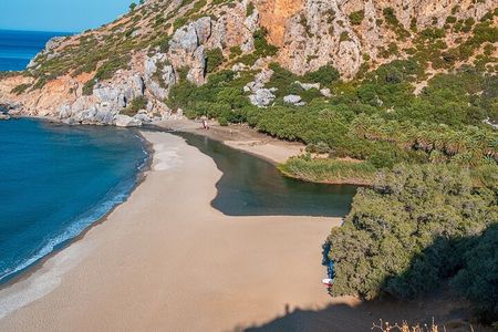 Day Tour to Preveli Tropical Beach and Palm Forest from Heraklion