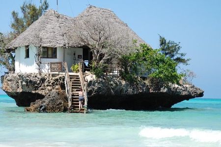 Romantic Seafood Dinner at The Rock Restaurant Zanzibar