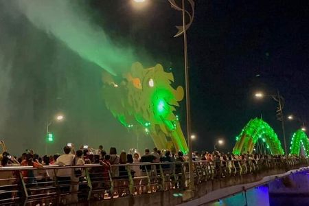 Da Nang ByNight with Marble Mountain,Monkey Mountain,Dragon Bridge,Night Market