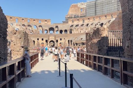 Colosseum Arena Floor & Roman Forum Semi-Private Tour (Max 6)