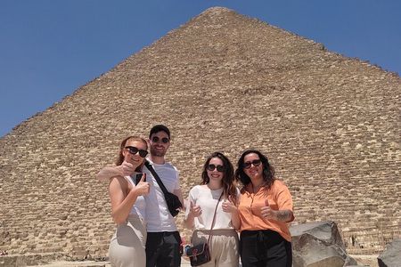 Full Day Tour Giza Pyramids, Sphinx, Saqqara &Dahshur Pyramids