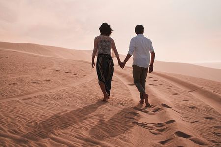 Private Desert Safari to Khor Al Adaid: a UNESCO Recognized Natural Reserve