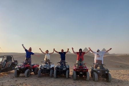 A Private Tour To Giza Pyramid, Sphinx, Camel, Lunch and ATV Bike