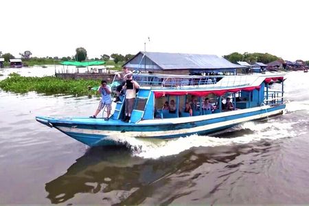 Siem Reap to Battambang by Private Boat on Tonle Sap Lake