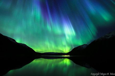 Northern Lights Chase in a small group