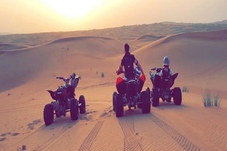 Dubai Evening Desert Safari With Quad Bike