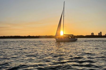 Gold Coast Sunset Sailing Cruise with snacks & bubbles