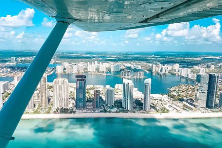 South Beach Airplane Flight