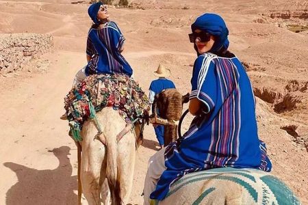 Private 1-Hour Camel Ride in Marrakech with Sunset and Tea pause