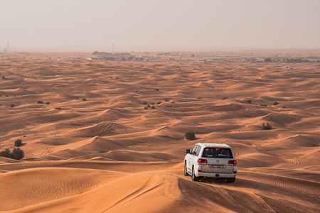 Private Morning Safari with Camel Ride and Sand boarding 