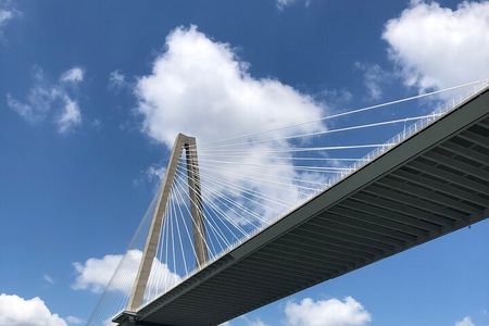 White point Battery and River Run through Charleston Harbor Boat 