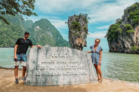 Phuket Sunset Cruise Dinner in Phang Nga Bay with Sea Canoe + Loy Krathong