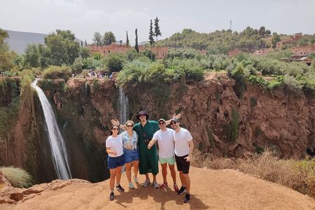 Day Trip with a group to Ouzoud WaterFalls from Marrakech