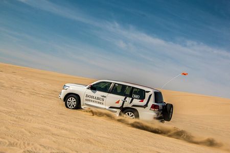 Qatar Half Day Desert Safari(Camel Rides & Sandboarding)