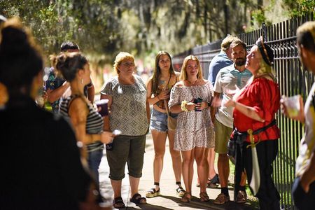 Haunted Savannah Booze and Boos Ghost Walking Tour