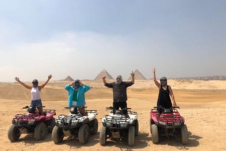 Full Day Tour to Giza with Camel & ATV Ride and Dinner Show