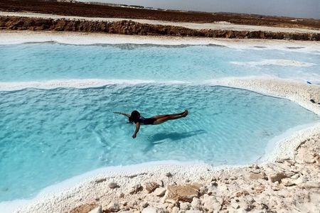 From Siwa: Full day to Salt Lake, Cleopatra Spring & Siwa City tour with Sunset