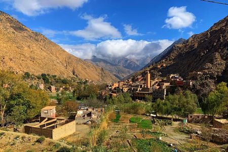 Full-day trip to the Atlas Mountains of Morocco and Camel ride
