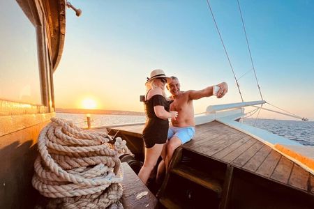 Sunset Cruise with Greek BBQ & Unlimited Aperol Spritz, Beer Wine