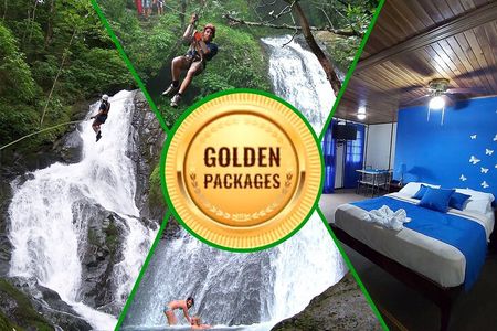 Gold Package (2D/1N + 18 ziplines over 11 waterfalls