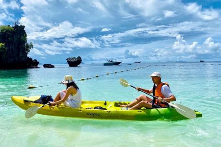 Hong Islands Longtail Boat Tour with Kayak Paddling