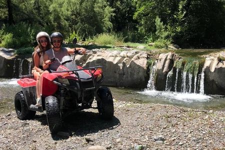 Alcantara Gorges Quad Tour 70% off road - 1 HOUR