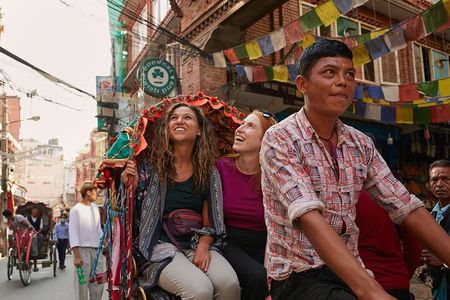 Kathmandu Sunset Tour by Rickshaw Including Durbar Square Visit