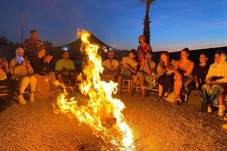 Marrakech : Agafay Desert sunset Dinner & Fire Show