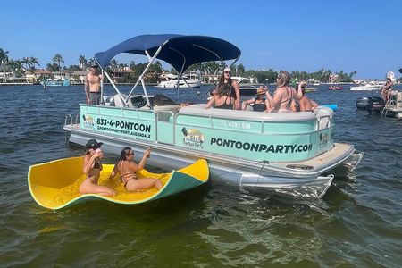 Sandbar Pontoon Party