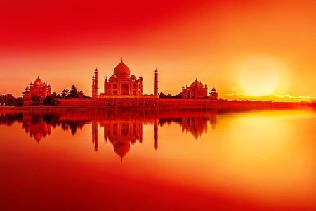 From Jaipur: Taj Mahal Sunrise & Agra Fort Private Tour