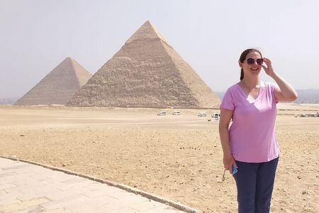 Cairo |Layover| Trip pick up from Cairo airport to visit Giza Pyramids & Sphinx